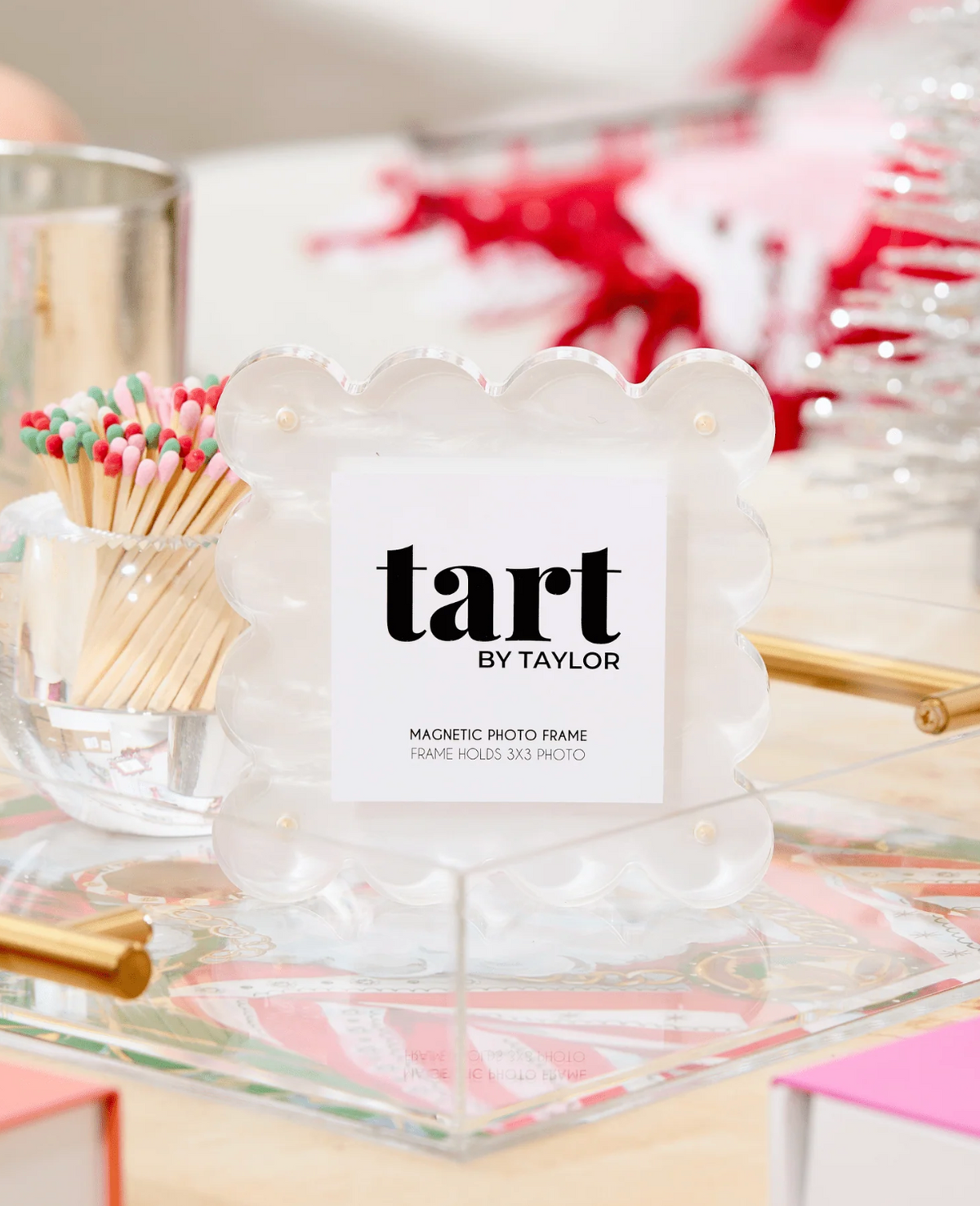 Pearl Mini Acrylic Picture Frame- PICK UP ONLY!