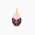 Hot Pink Sparkle Ladybug