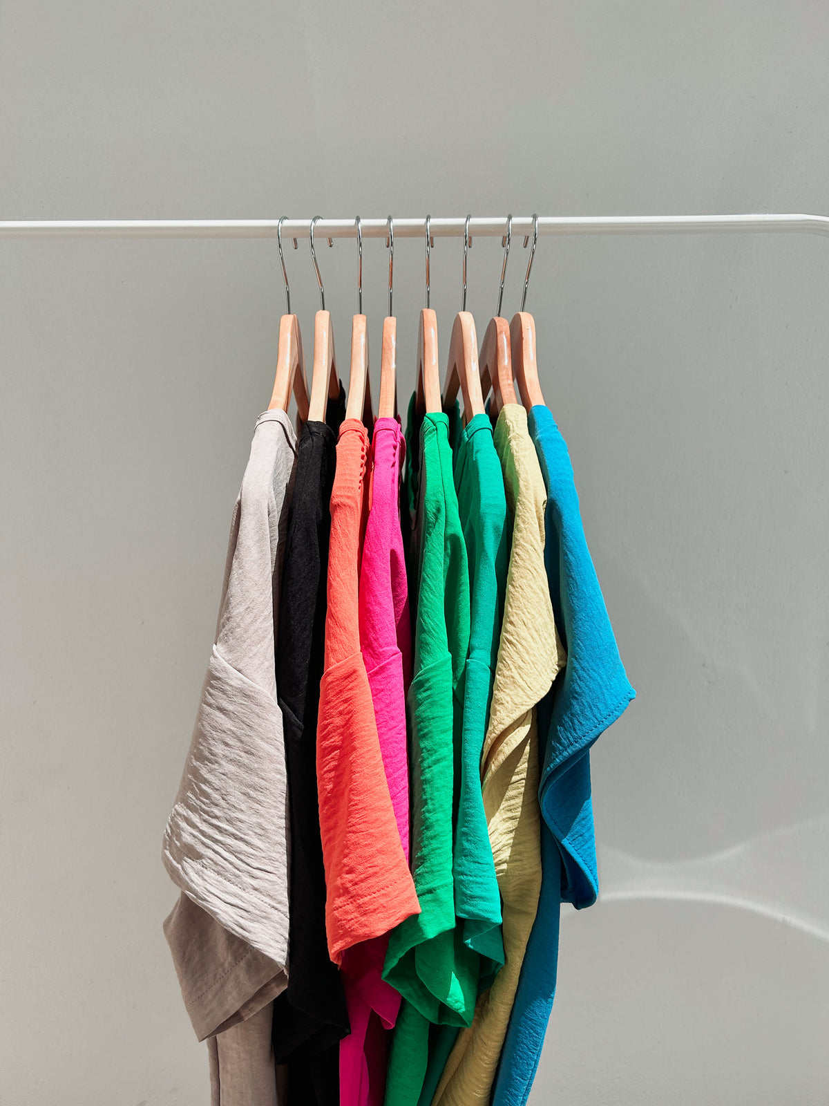 Yellow V Neck Basic Top