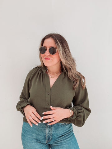 Olive Everyday Blouse