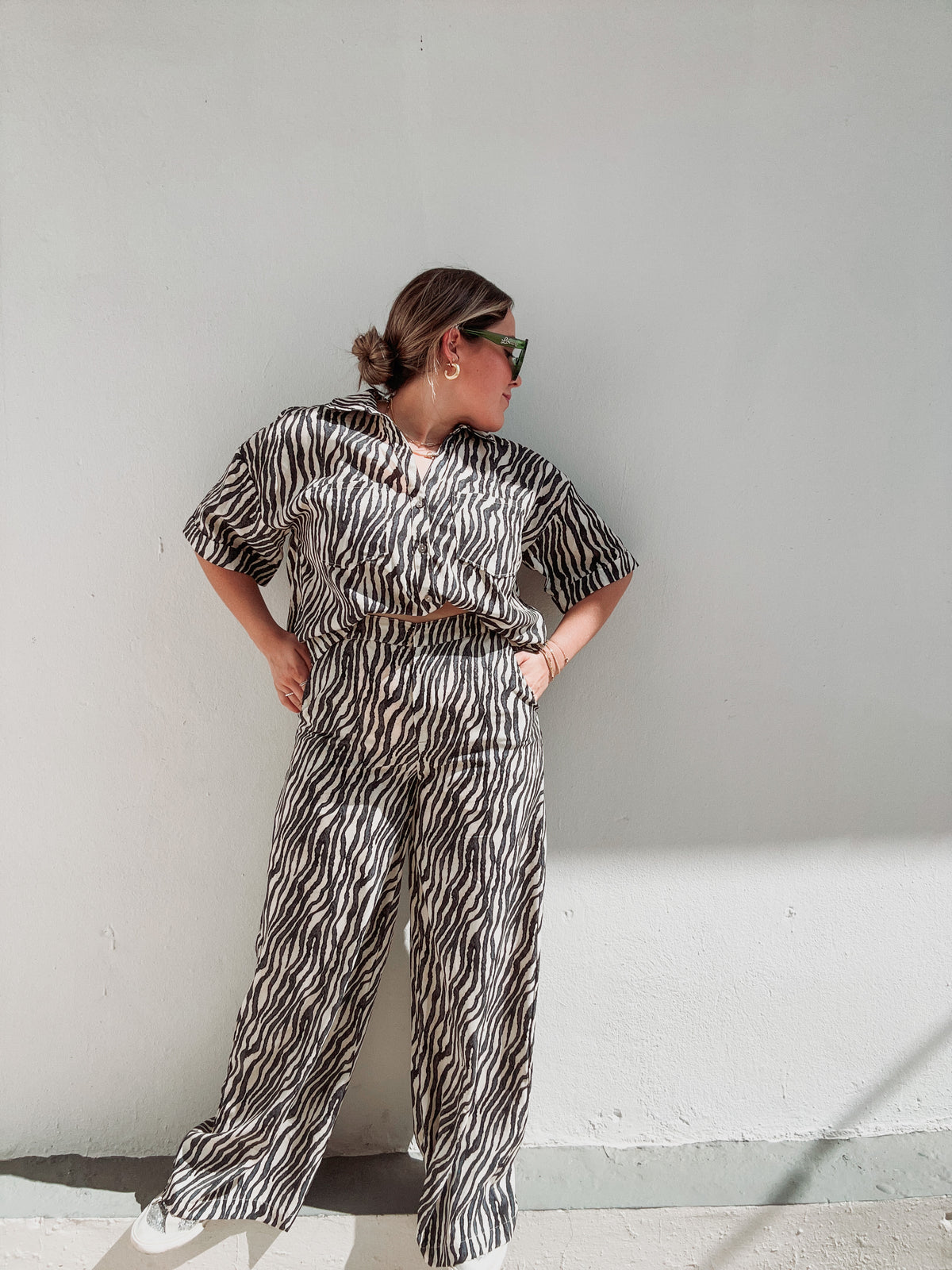 Zebra Summer Printed Set