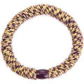 Velvet Purple Glitter Hair Tie