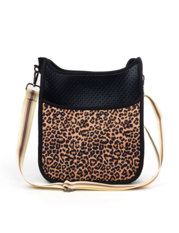 Leopard Black Crossbody