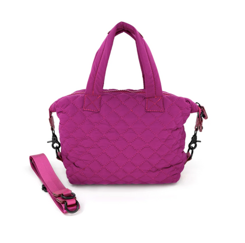 Magenta Quilted Bag