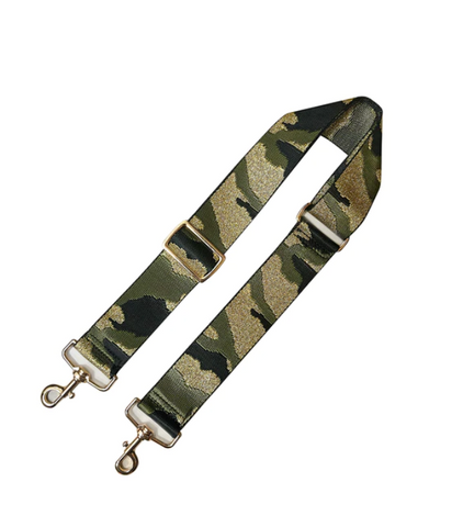 Green & Gold Camo Strap