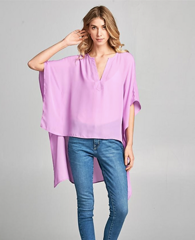 Lavender Blouse