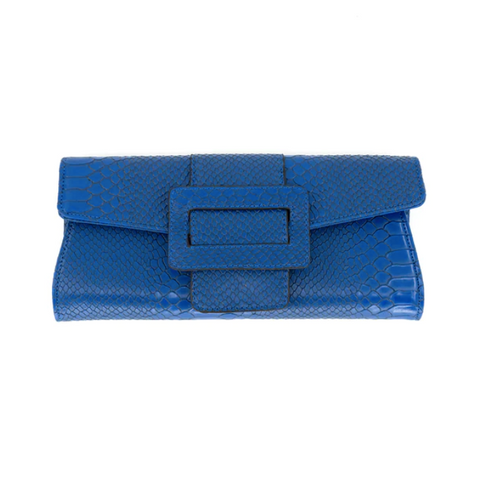 blue clutch