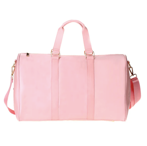 Blush Nylon Traveler Duffle Bag