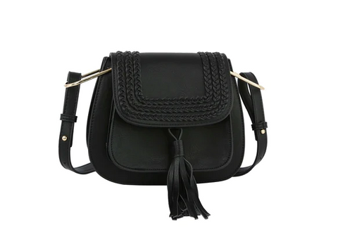 Black Saddle Bag