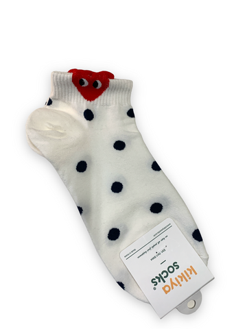 Heart Polka Dot Socks
